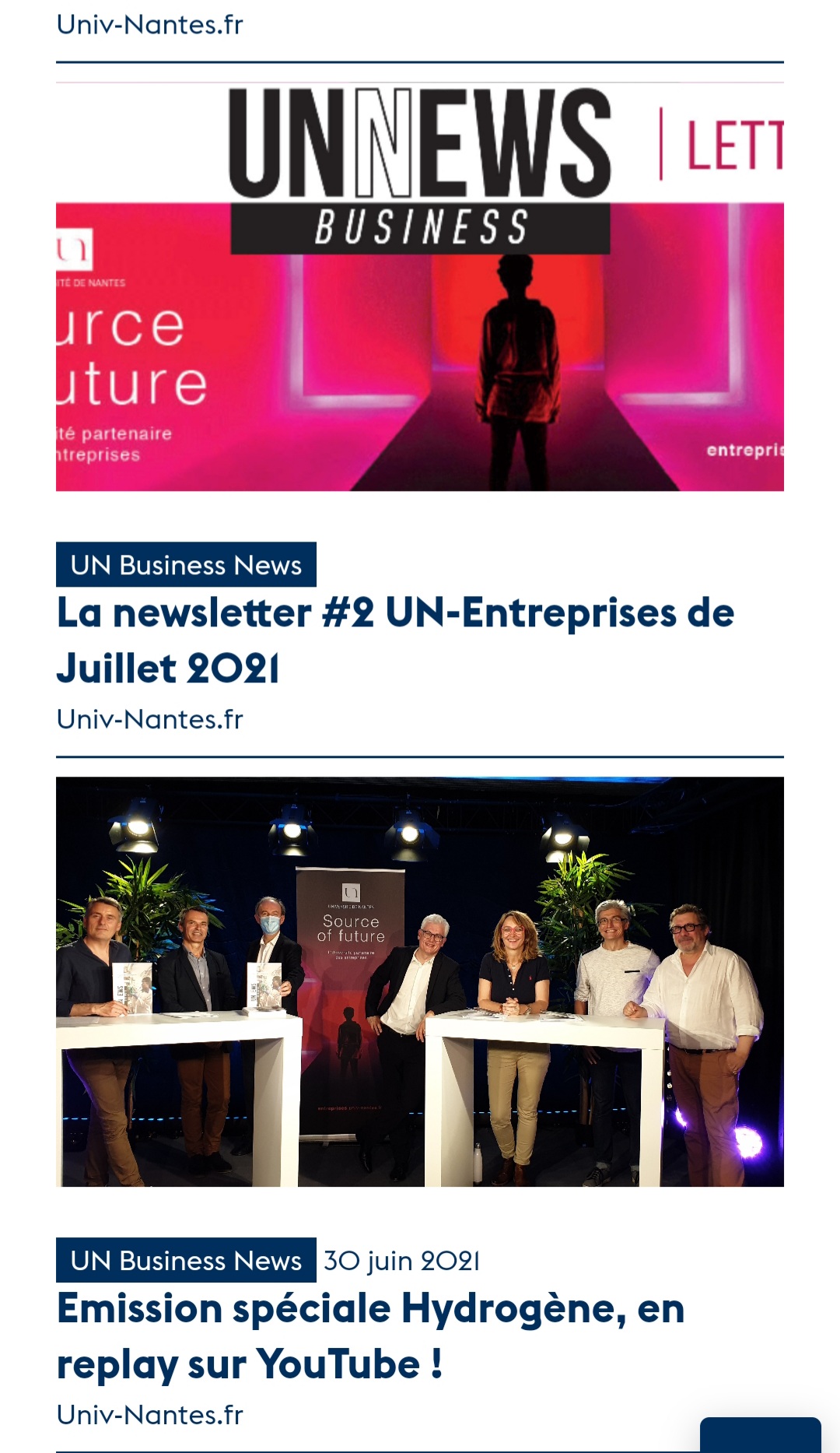 UN Newsletter